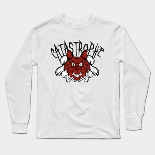 CAT-astrophe, Heavy-Metal Cat Long Sleeve T-Shirt